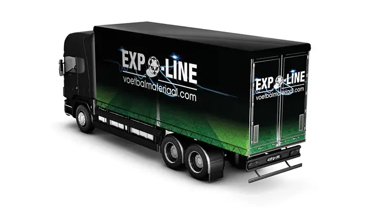 Exp-O-Line — Belettering